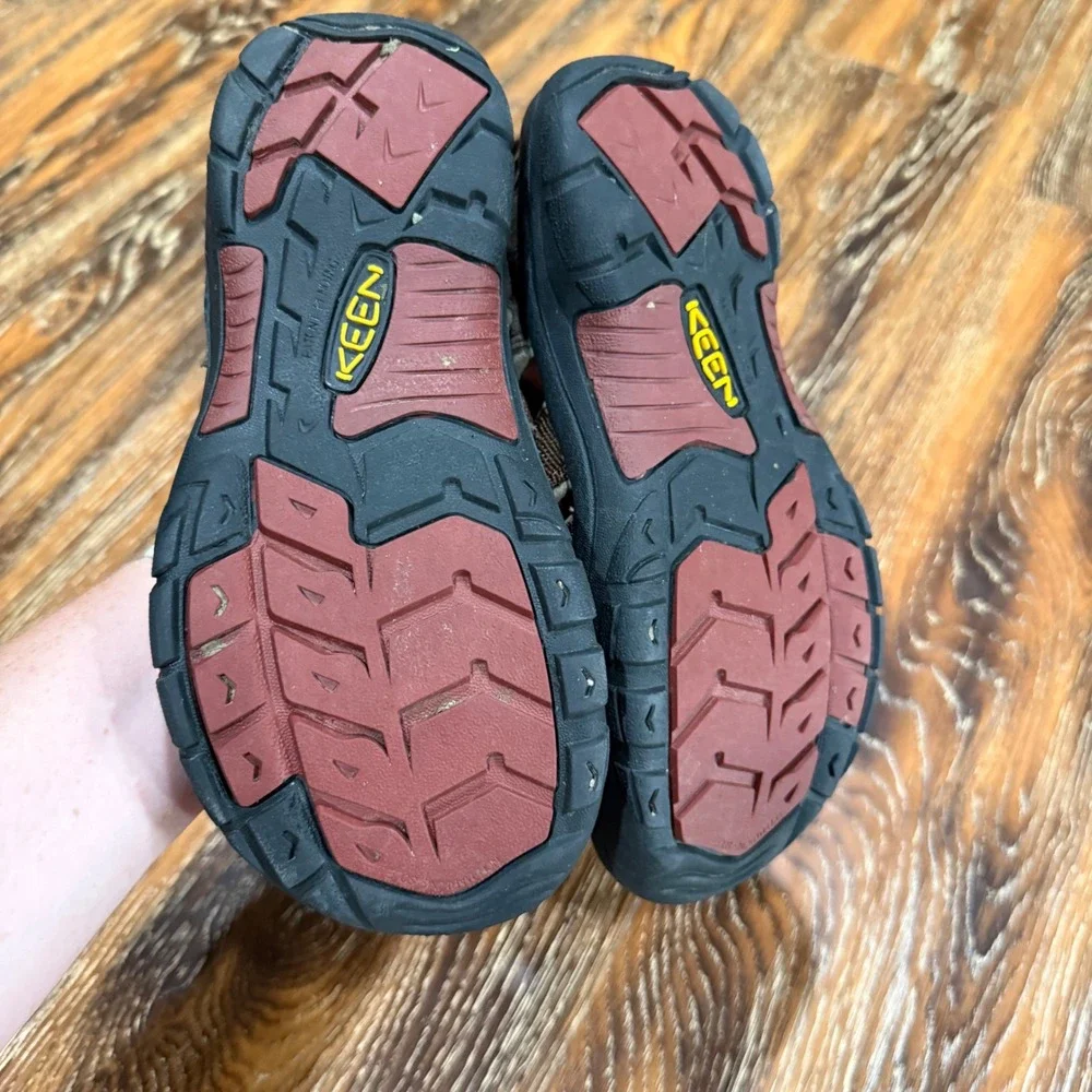 KEEN Size 5 Newport H2 Kids Brown Pink Waterproof Hiking Sport Sandals EUR 37